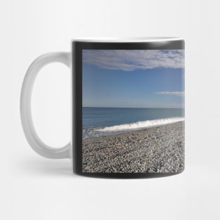 Plage de galets de Oamaru Nouvelle-Zélande Mug